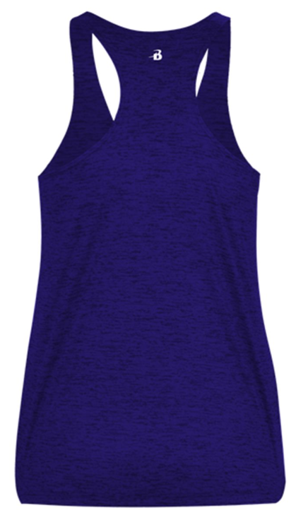 Women's Purple Racerback Dri-Fit Tank Top